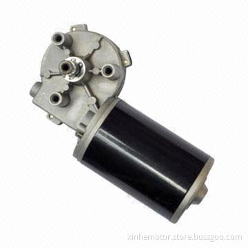 12V 350W DC Worm Gear Motor, Used in Rolling Gates, 10Nm